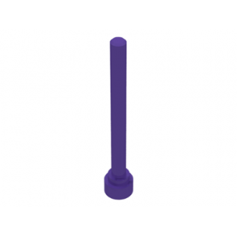 antenne 1x4 platte bovenkant dark purple